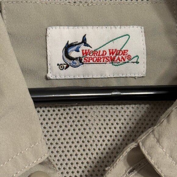 World Wide Sportsman Mens Button-Up Vented Fishing Shirt - Size XXL - Picture 5 of 7